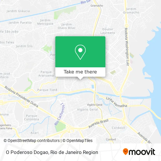 O Poderoso Dogao map