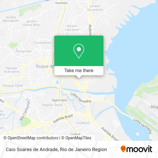 Caio Soares de Andrade map