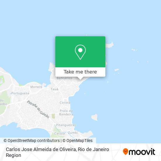 Mapa Carlos Jose Almeida de Oliveira