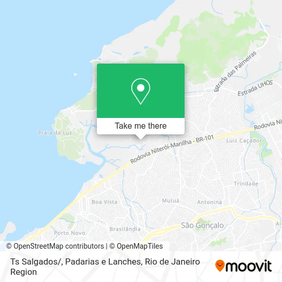 Ts Salgados / , Padarias e Lanches map