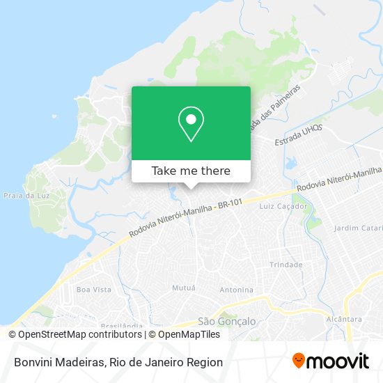 Bonvini Madeiras map