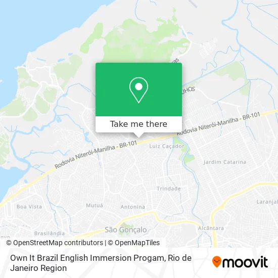 Own It Brazil English Immersion Progam map