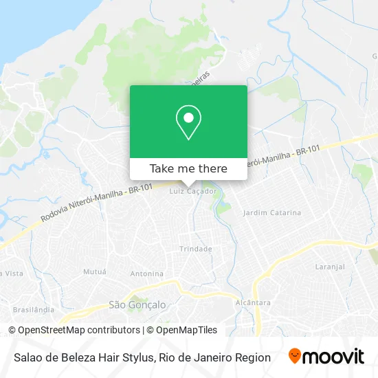 Salao de Beleza Hair Stylus map