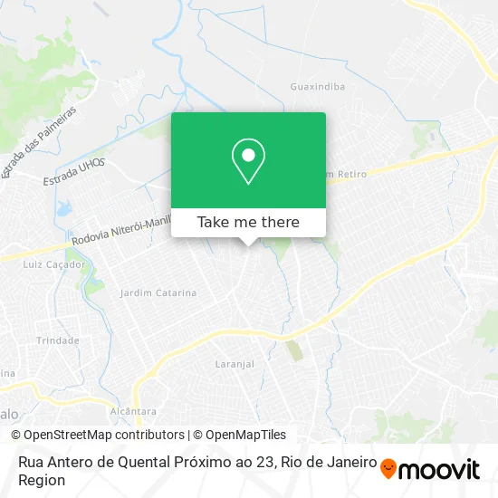 Rua Antero de Quental Próximo ao 23 map