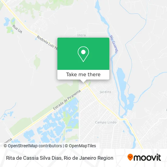 Rita de Cassia Silva Dias map