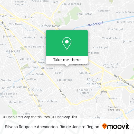 Silvana Roupas e Acessorios map