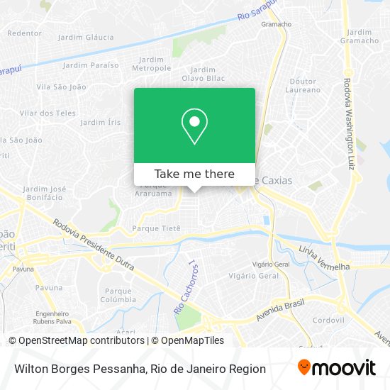 Wilton Borges Pessanha map