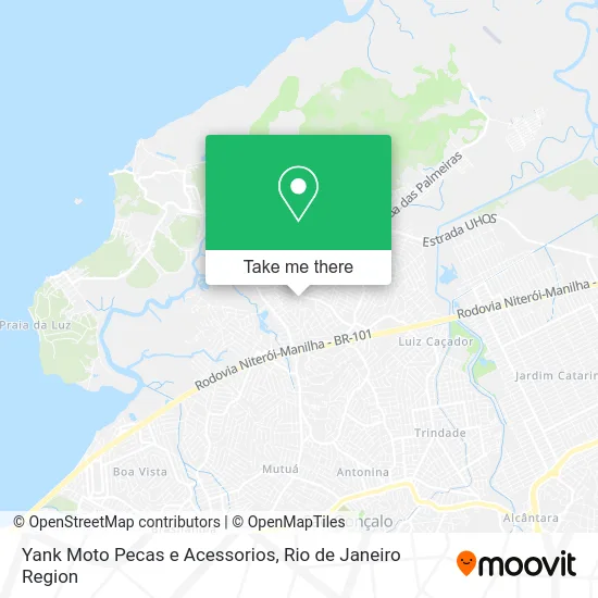 Yank Moto Pecas e Acessorios map