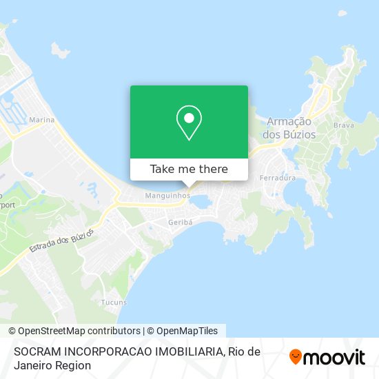 Mapa SOCRAM INCORPORACAO IMOBILIARIA