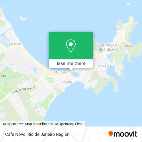 Cafe Novo map