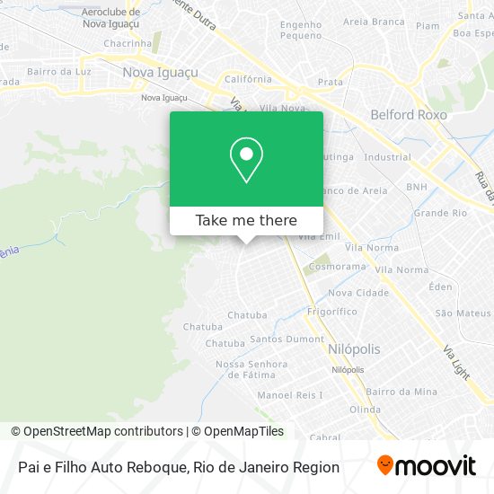 Mapa Pai e Filho Auto Reboque