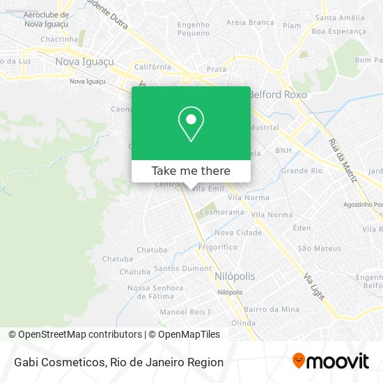 Gabi Cosmeticos map