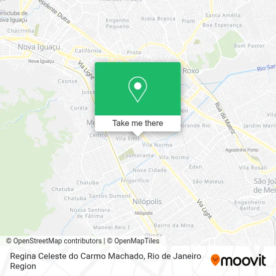 Regina Celeste do Carmo Machado map