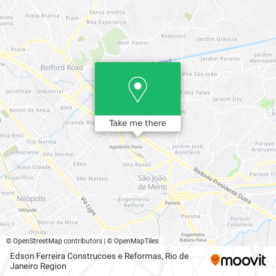 Edson Ferreira Construcoes e Reformas map