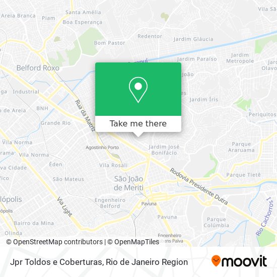 Jpr Toldos e Coberturas map