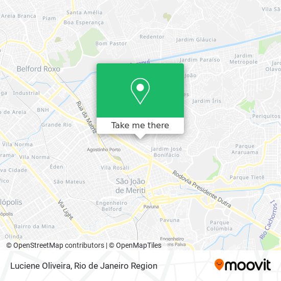 Luciene Oliveira map