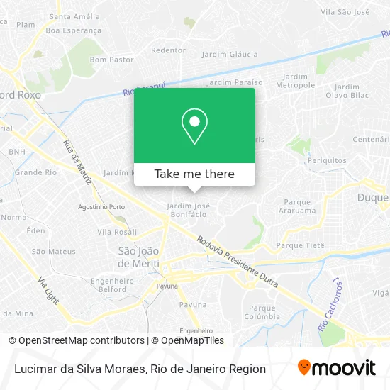 Lucimar da Silva Moraes map
