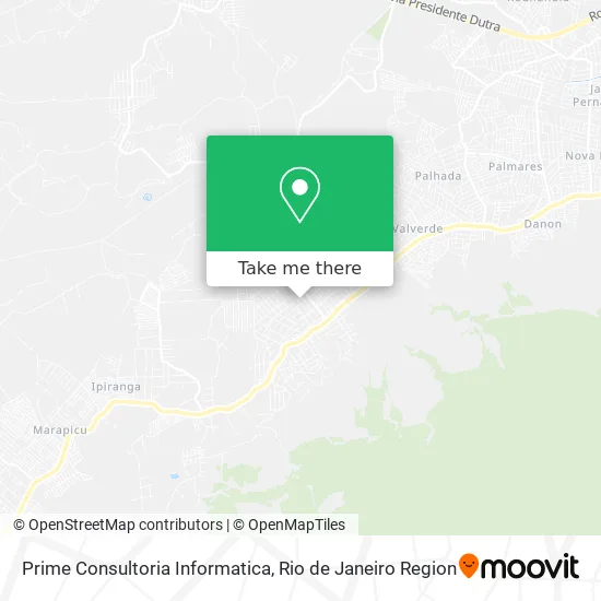 Prime Consultoria Informatica map