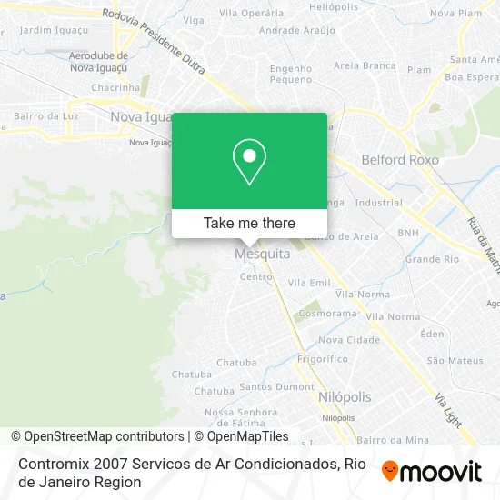 Contromix 2007 Servicos de Ar Condicionados map