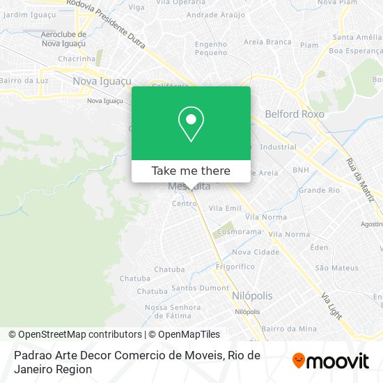 Padrao Arte Decor Comercio de Moveis map