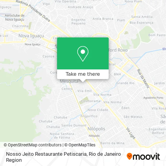Nosso Jeito Restaurante Petiscaria map