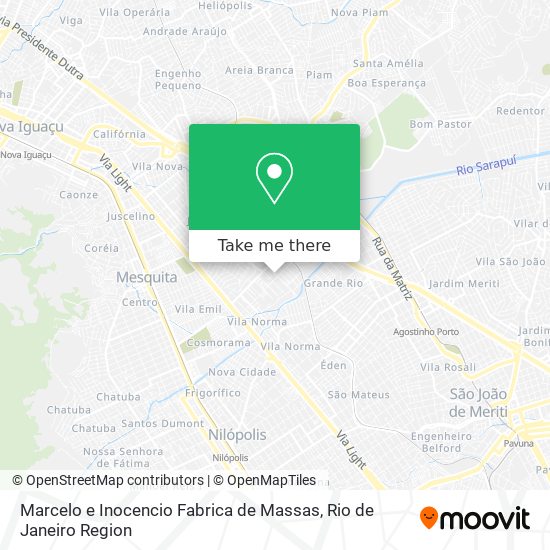 Marcelo e Inocencio Fabrica de Massas map