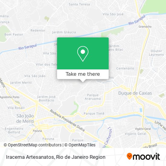 Iracema Artesanatos map