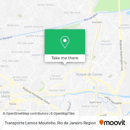 Transporte Lemos Moutinho map