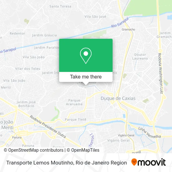 Transporte Lemos Moutinho map