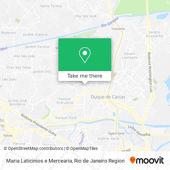 Maria Laticinios e Mercearia map
