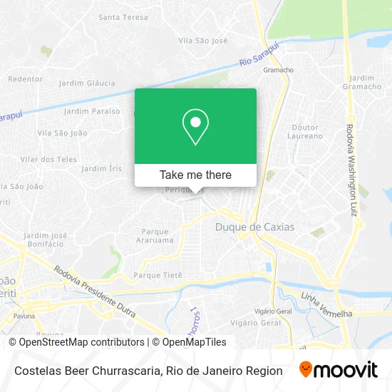 Costelas Beer Churrascaria map
