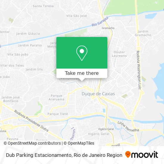 Dub Parking Estacionamento map