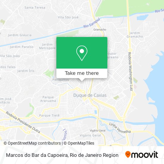 Marcos do Bar da Capoeira map