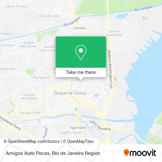 Amigos Auto Pecas map