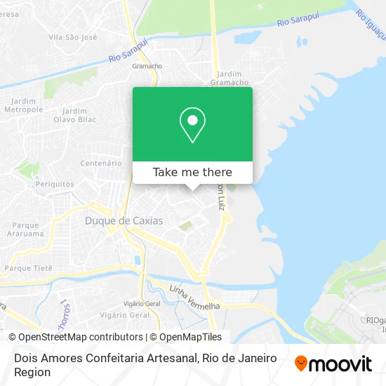 Dois Amores Confeitaria Artesanal map