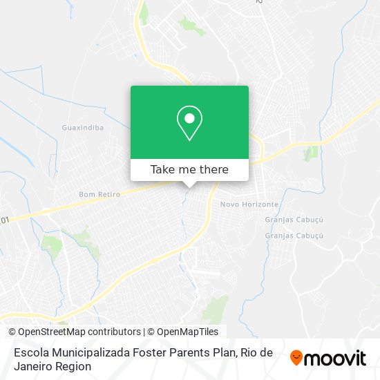 Escola Municipalizada Foster Parents Plan map