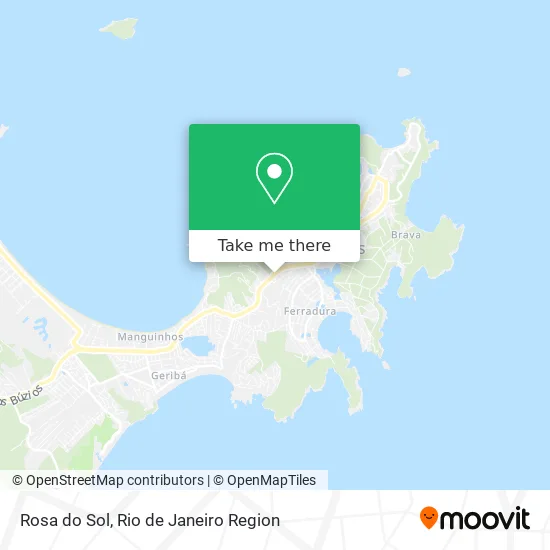 Rosa do Sol map