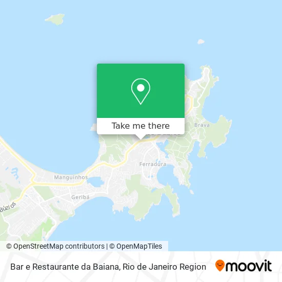 Bar e Restaurante da Baiana map