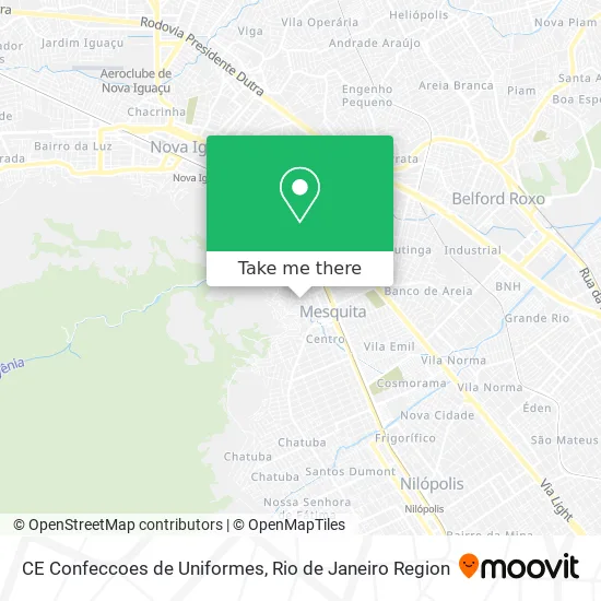 CE Confeccoes de Uniformes map