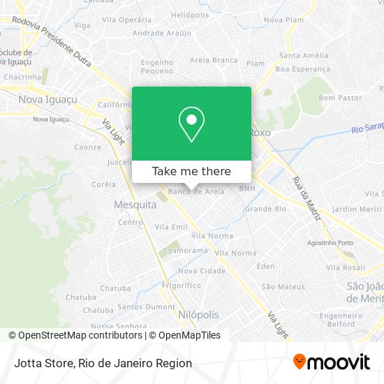 Jotta Store map