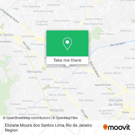 Eliziane Moura dos Santos Lima map