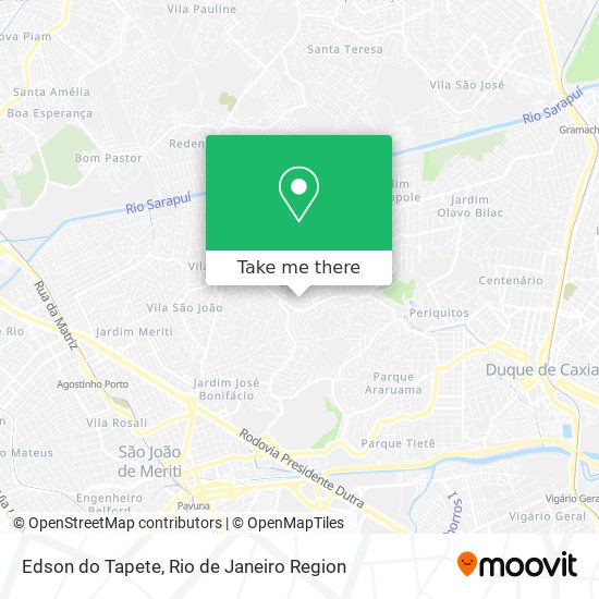 Edson do Tapete map