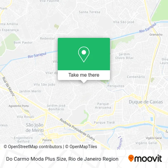 Do Carmo Moda Plus Size map