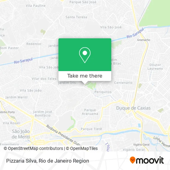 Pizzaria Silva map