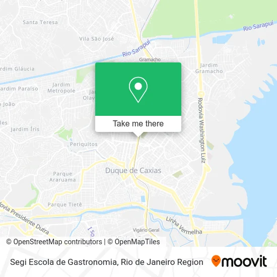 Segi Escola de Gastronomia map