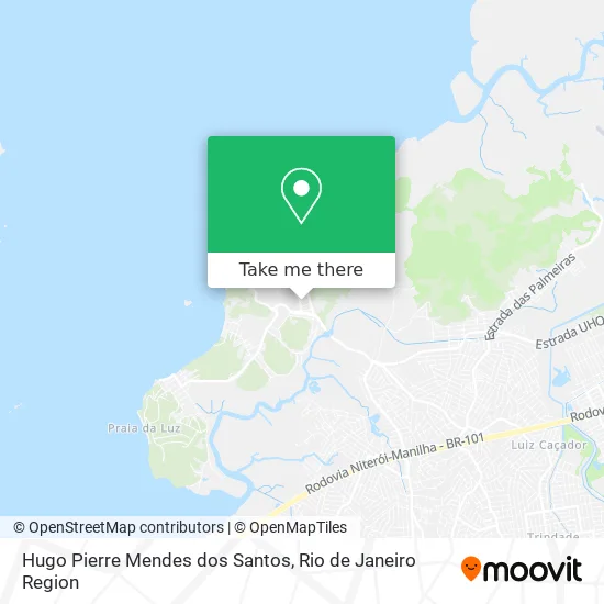 Hugo Pierre Mendes dos Santos map