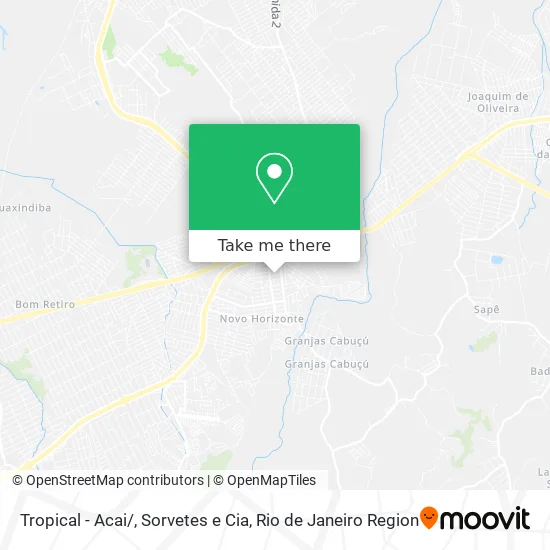 Tropical - Acai / , Sorvetes e Cia map