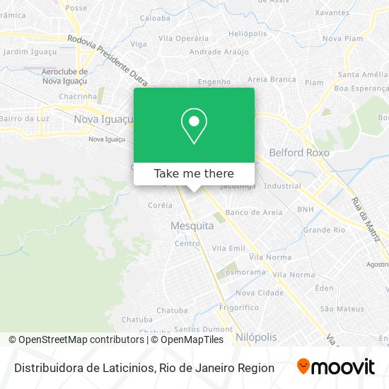 Distribuidora de Laticinios map