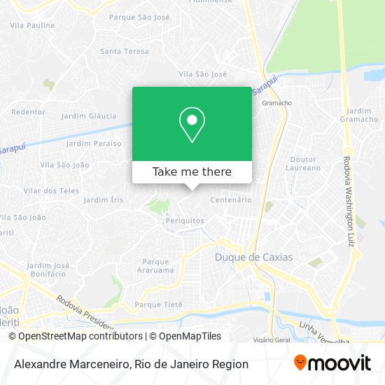 Alexandre Marceneiro map