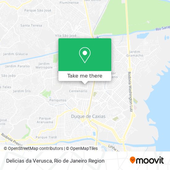 Mapa Delicias da Verusca